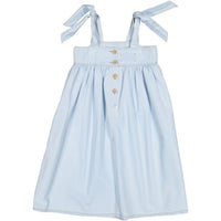 Piupiuchick Light Chambray Pocket Long Dress