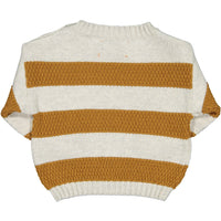 Piupiuchick Brown Stripe The Gang Sweater