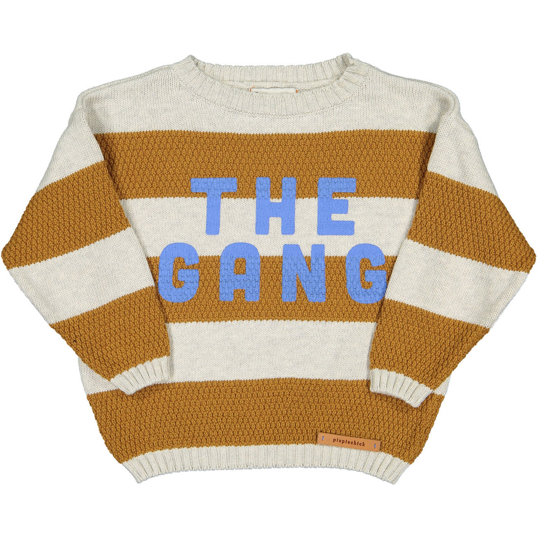 Piupiuchick Brown Stripe The Gang Sweater