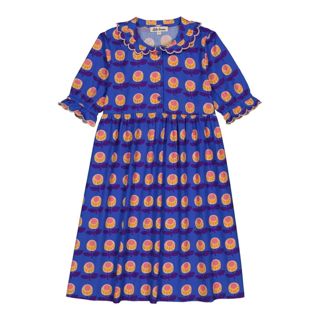 Hello Simone Hanna Blue Pers�e dress