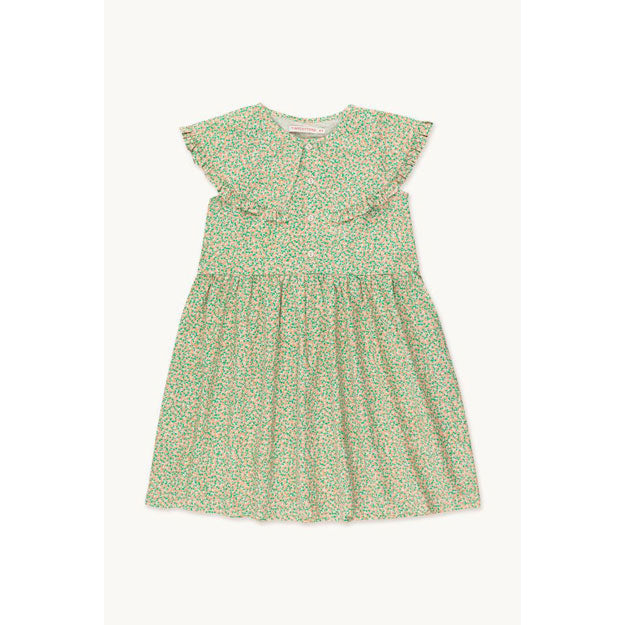 Tiny Cottons Light Cream/Light Papaya Meadow Dress