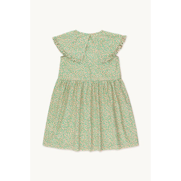 Tiny Cottons Light Cream/Light Papaya Meadow Dress