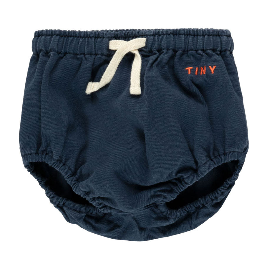 Tiny Cottons Navy Solid Baby Bloomer