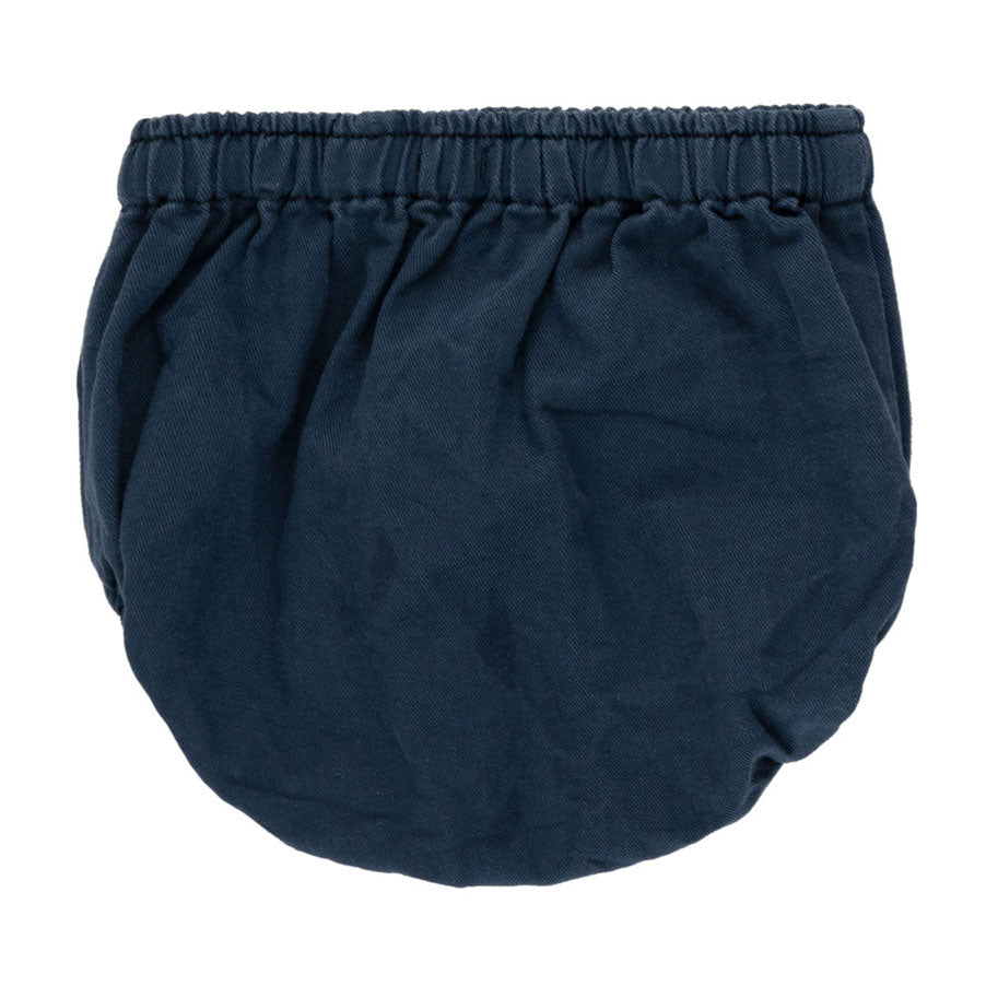 Tiny Cottons Navy Solid Baby Bloomer