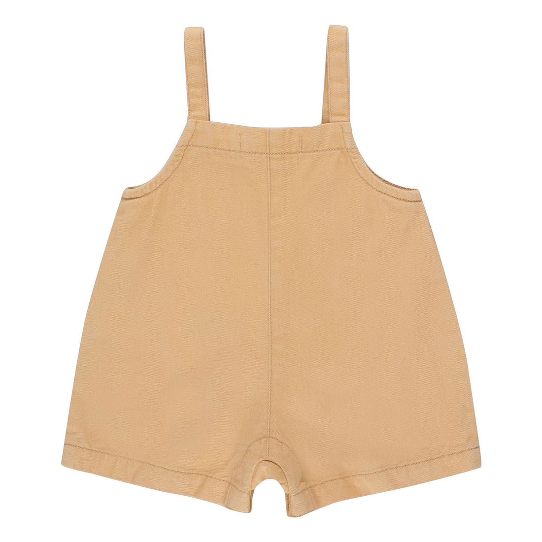 Tiny Cottons Almond Solid Baby Dungaree