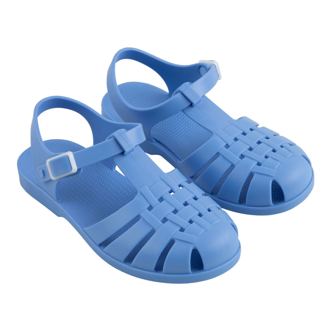 Tiny Cottons Lilac Blue Jelly Sandals
