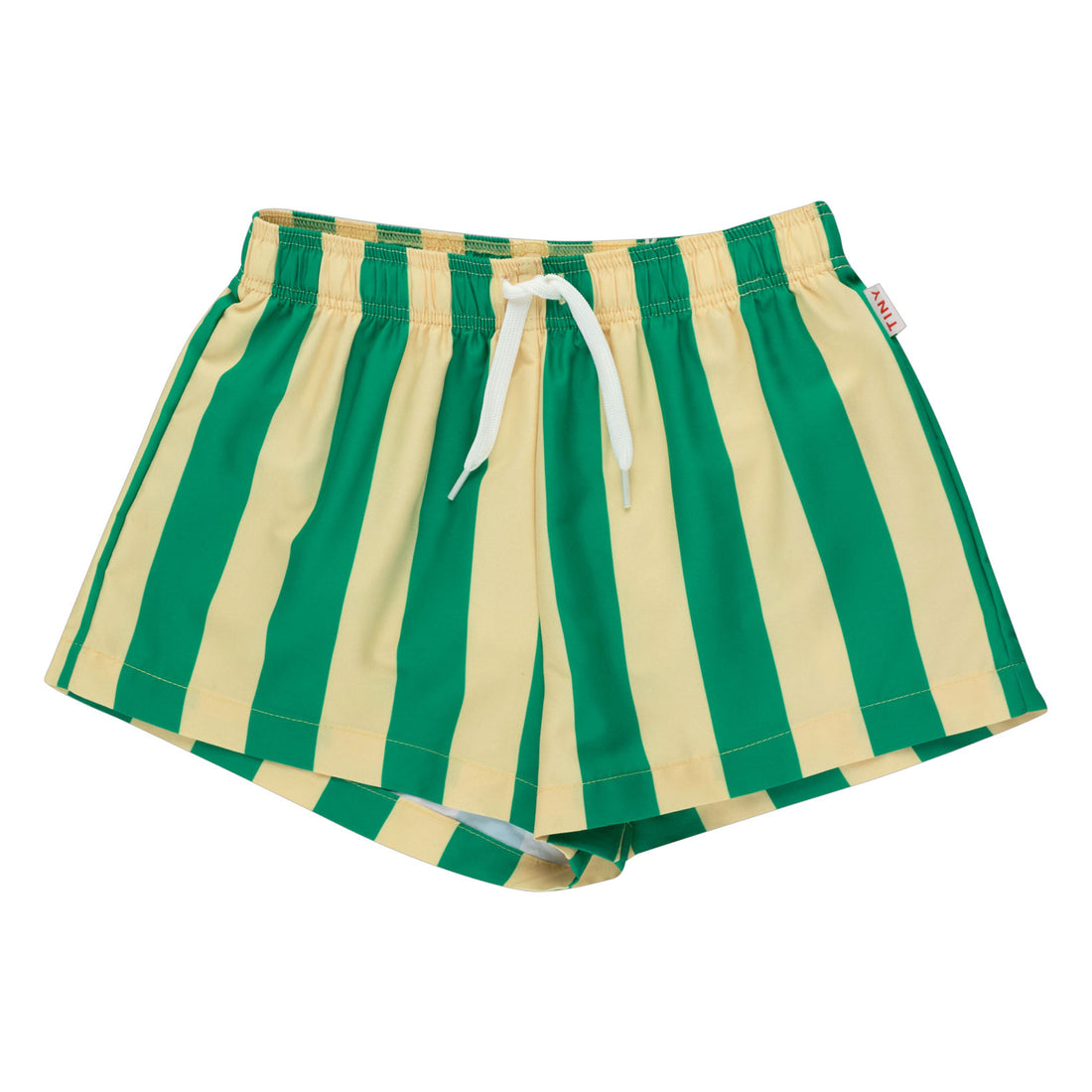 Tiny Cottons Canary/Grass Green Big Stripes Trunks