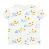 Tiny Cottons Off-White Smile Tee