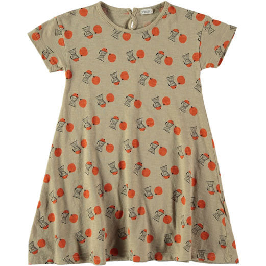 Picnik Camel Orange Pitcher Tee Dress
