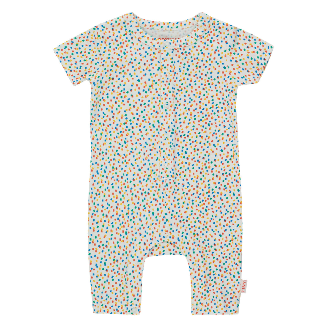 Tiny Cottons Off-White Confetti One-Piece