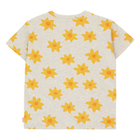Tiny Cottons Light Cream Heather Starfruit Tee