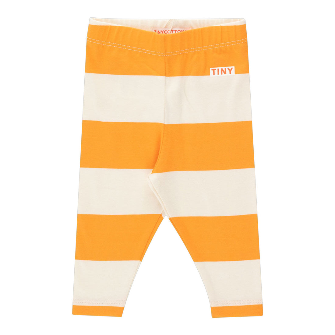 Tiny Cottons Light Cream/Marigold Stripes Baby Pant