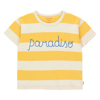 Tiny Cottons Light Cream/Yellow Paradiso Stripes Tee