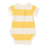 Tiny Cottons Light Cream/Yellow Paradiso Stripes Body