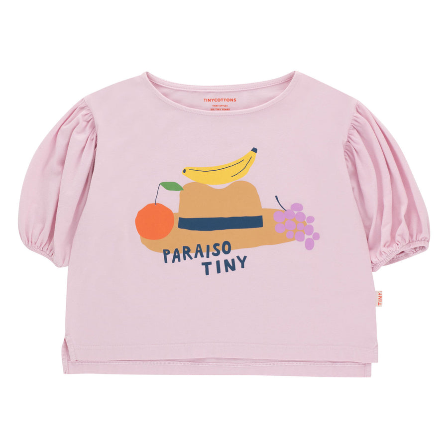 Tiny Cottons Light Violet Paraiso Hat Blouse