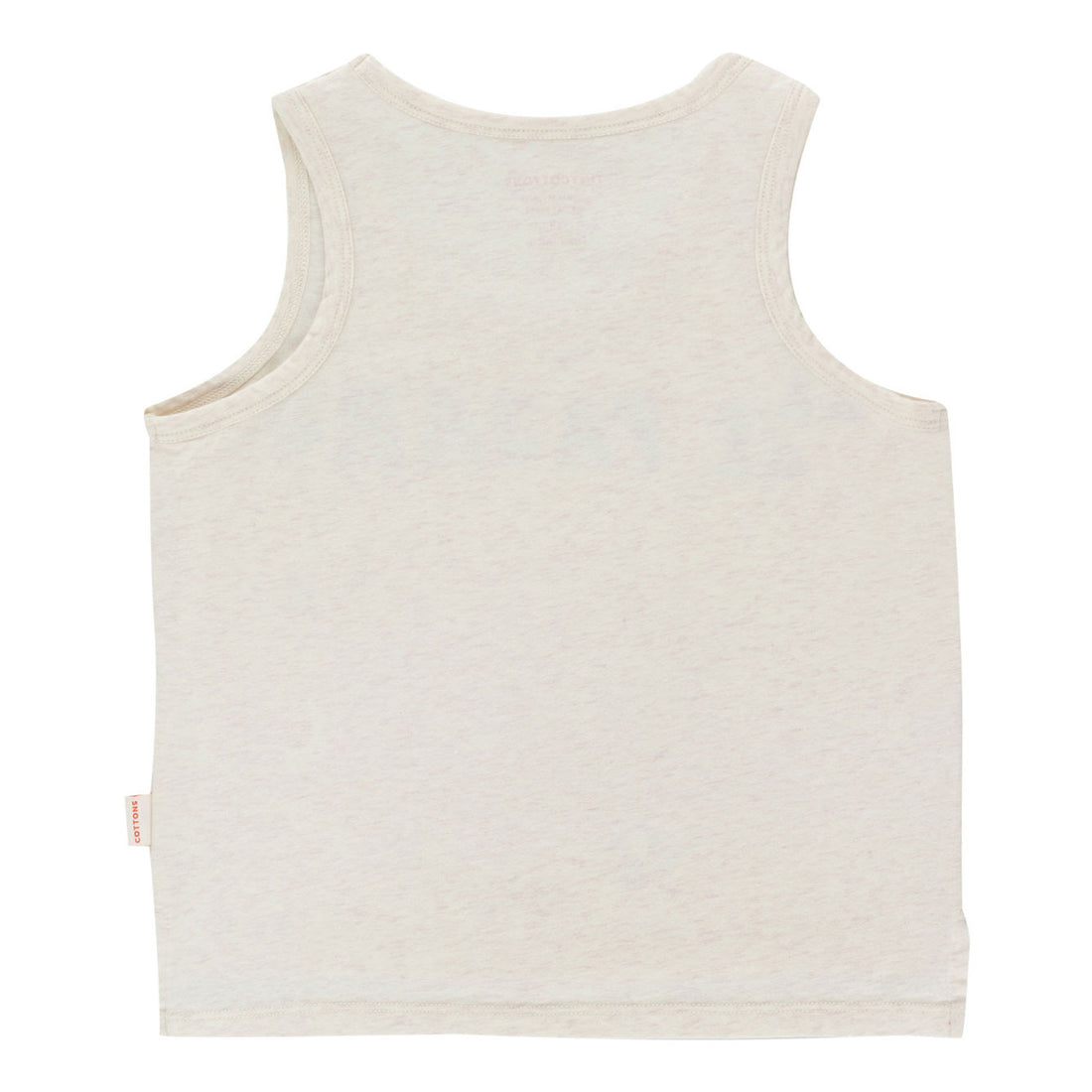 Tiny Cottons Light Cream Heather/Pale Ochre El Pajaro Tank Top