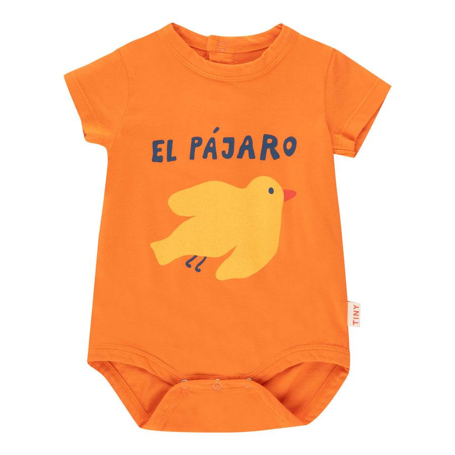 Tiny Cottons Tangerine/Yellow El Pajaro Body
