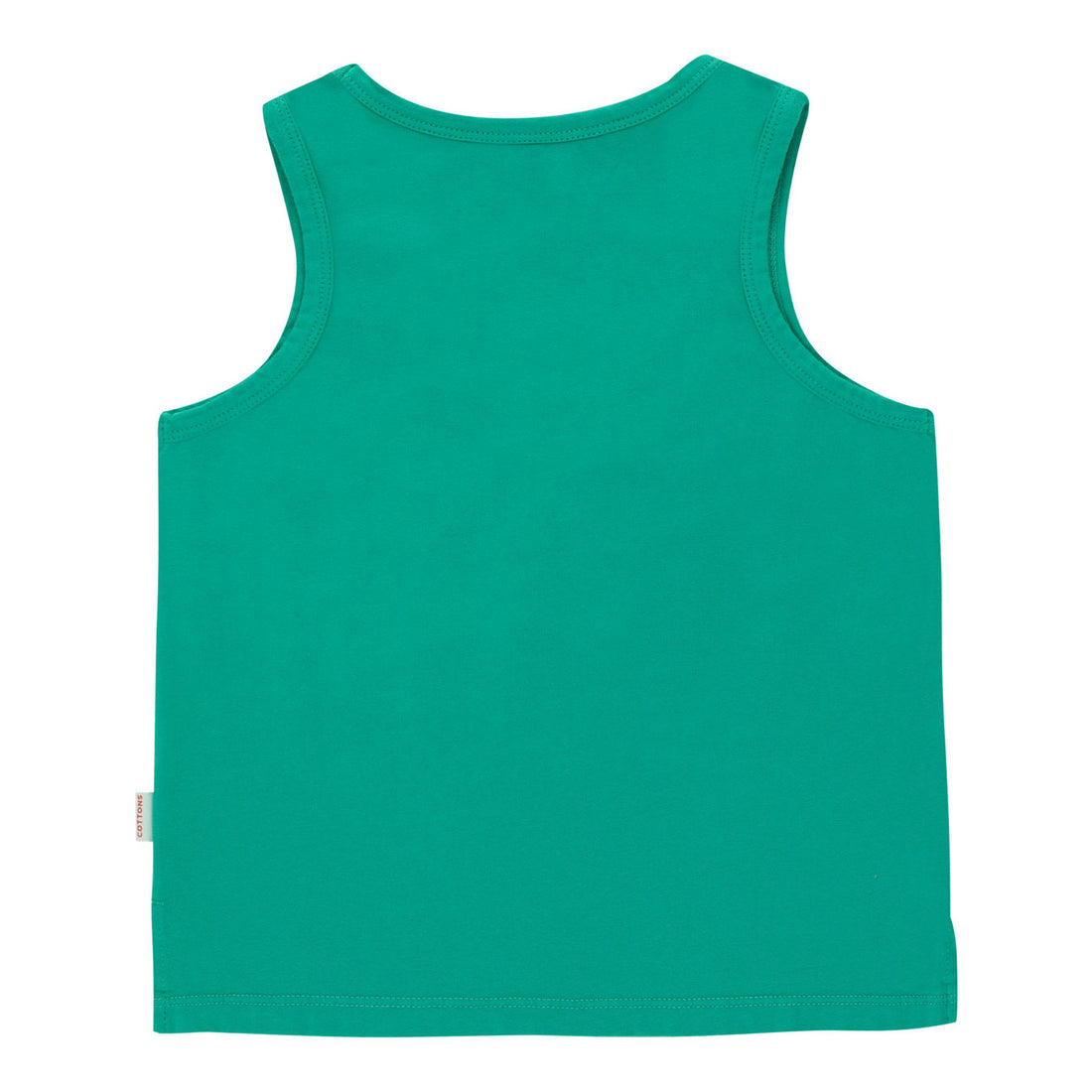 Tiny Cottons Deep Green/Light Cream Siesta Tank Top