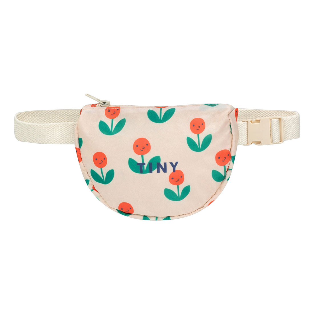 Tiny Cottons Light Cream Peonies Fanny Bag
