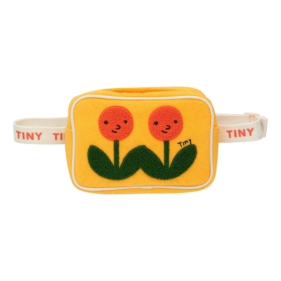 Tiny Cottons Yellow Flowerbeds Fanny Bag