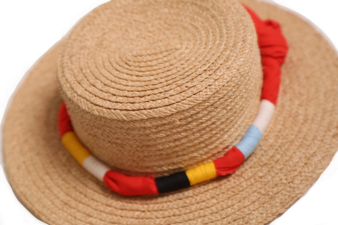 Tia Cibani Stop Picnic Boater Hat