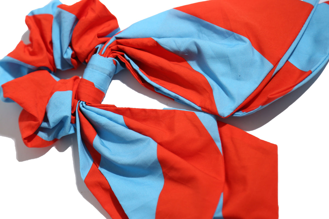 Tia Cibani Waze Mix Ankara Scrunchie