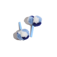 Tia Cibani Rainbow Tjimba Pom Pom Bobbi Pins (Set Of 6)