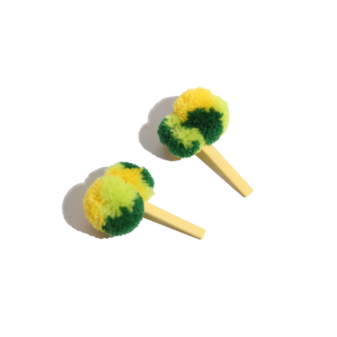 Tia Cibani Rainbow Tjimba Pom Pom Bobbi Pins (Set Of 6)