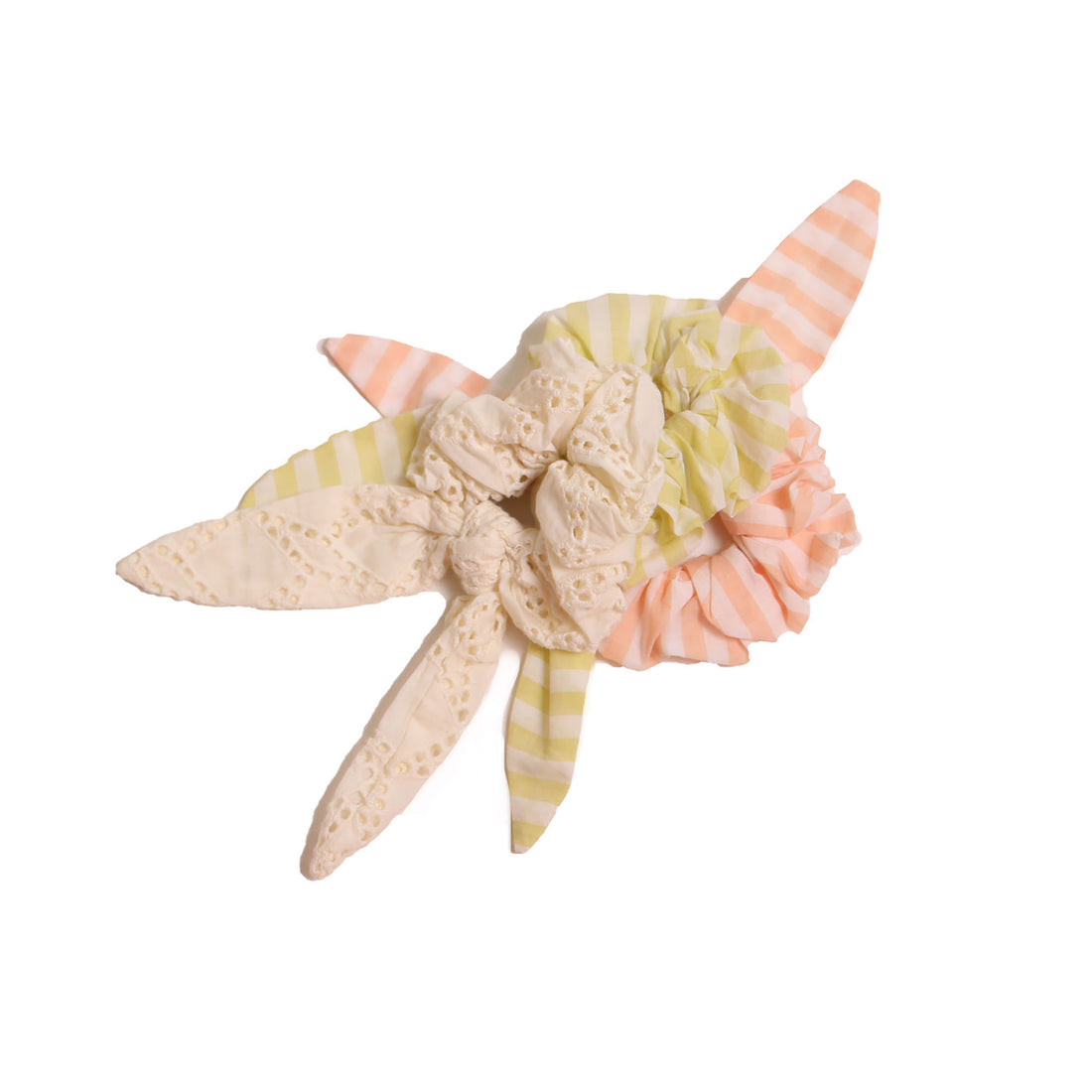 Tia Cibani Sugar Mix Petite Classic Scrunchie(Set Of 3)
