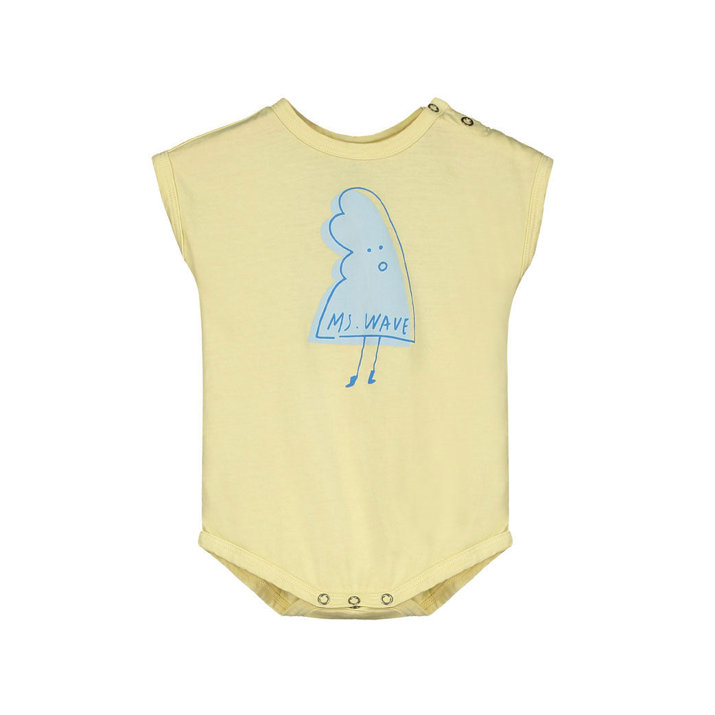 Bonmot Melow Yellow Ms Wave Bodysuit
