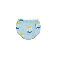 Bonmot Light Blue Allover Sea Fleece Bloomers