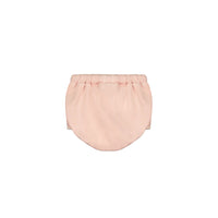 Bonmot Dusty Pink Side Stripes Fleece Bloomers