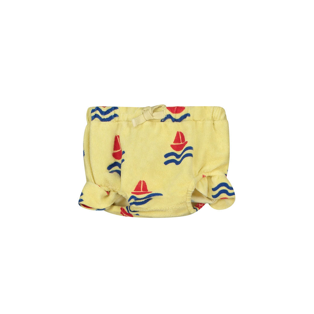 Bonmot Melow Yellow Allover Boats Terry Bloomers