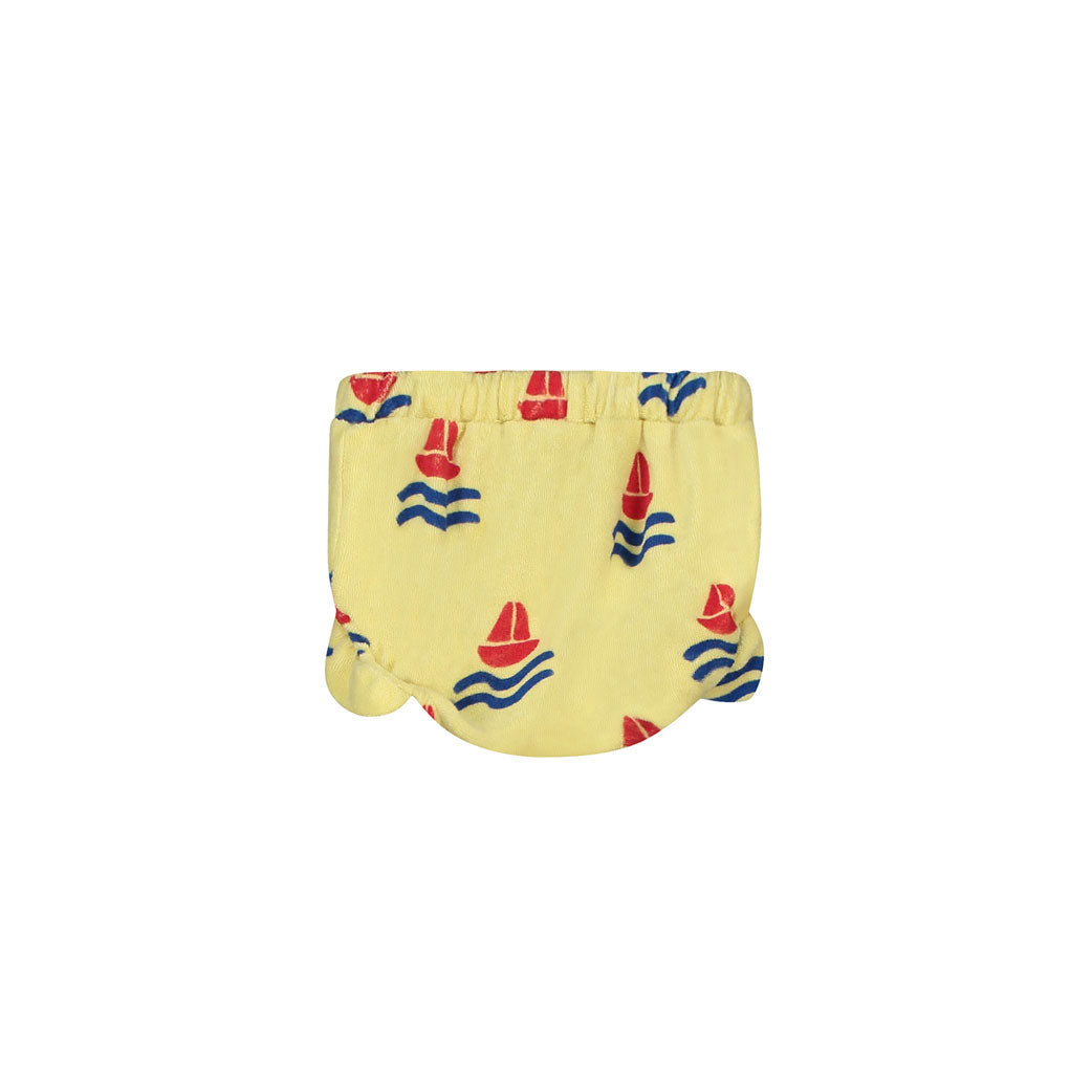 Bonmot Melow Yellow Allover Boats Terry Bloomers