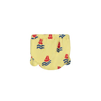 Bonmot Melow Yellow Allover Boats Terry Bloomers