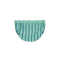 Bonmot Dusty Aqua Allover Stripe Terry Bloomers