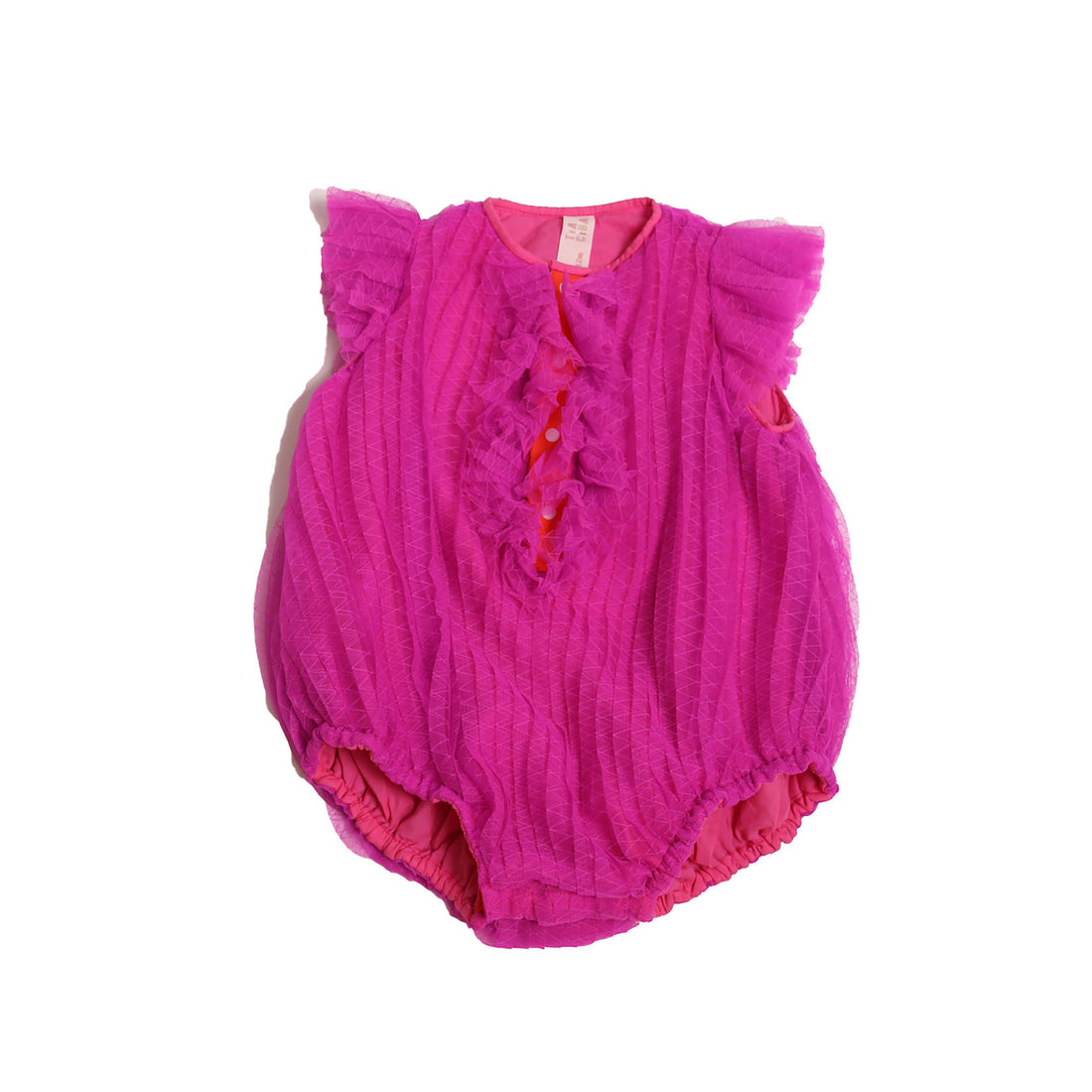 Tia Cibani Mojave Baby Florence Pleated Romper