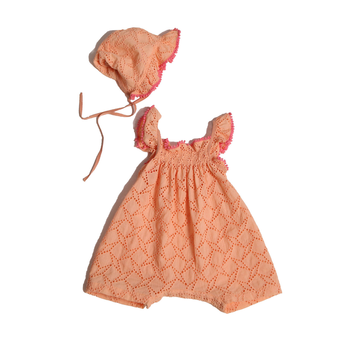 Tia Cibani Sedona Diarra Onesie Bonnet Set