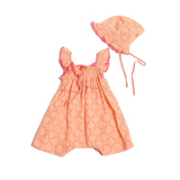 Tia Cibani Sedona Diarra Onesie Bonnet Set