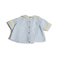Tia Cibani Waze Alero Peter Pan Collar Top