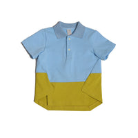 Tia Cibani Malibu Mix Amos Skewed Hem Polo