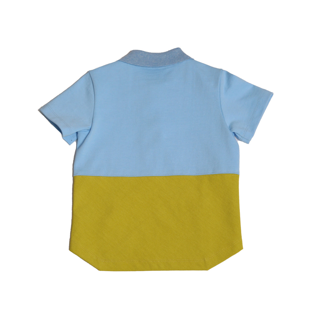 Tia Cibani Malibu Mix Amos Skewed Hem Polo