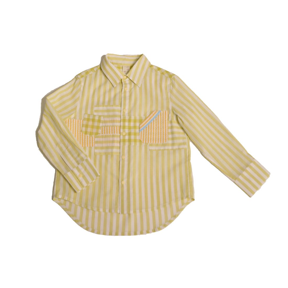Tia Cibani Aloe Mix Ishmael Patchwork Shirt