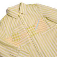 Tia Cibani Aloe Mix Ishmael Patchwork Shirt