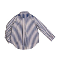 Tia Cibani Fuzz Mix Ishmael Patchwork Shirt