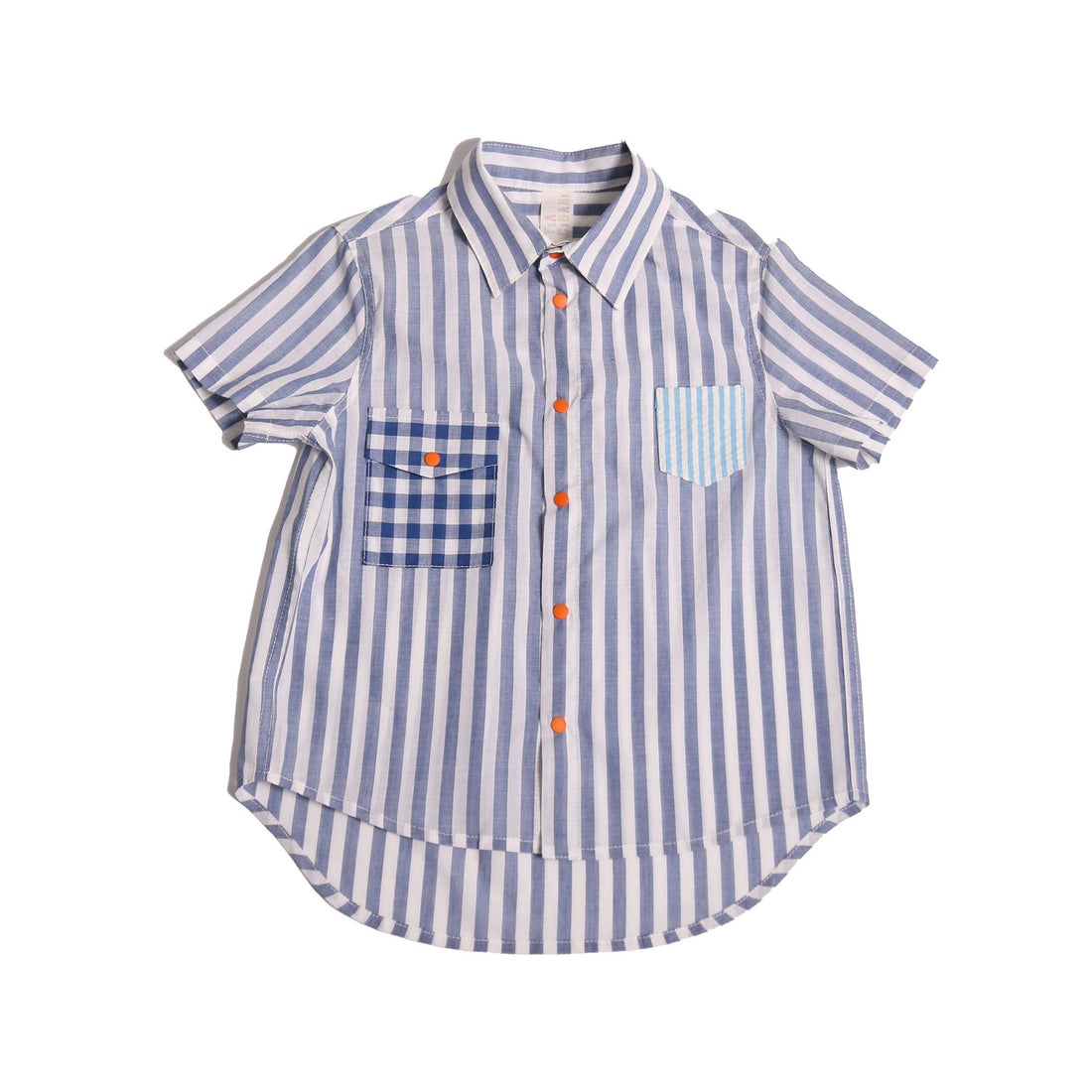 Tia Cibani Fuzz Mix Rafael Multi-Snap Shirt