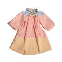 Tia Cibani Waze Mix Pia Cinched Smock Dress