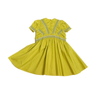 Tia Cibani Aloe Pia Sunray Smocked Frock Dress