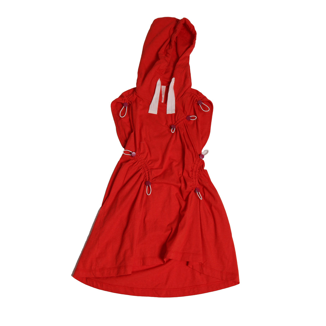 Tia Cibani Stop Play Cinched Hoodie Dress