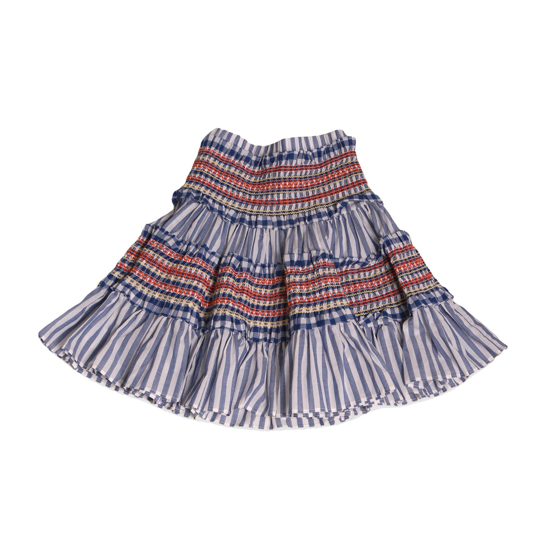 Tia Cibani Fuzz Sofia Smocked Skirt